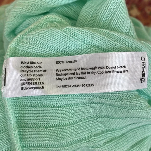 Eileen Fisher Asymmetrical tunic top size XL - Picture 4 of 4